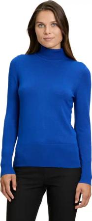 Betty Barclay Strickpullover "Betty Barclay Damen Rollkragenpullover langarm", (1 tlg.), Kragen