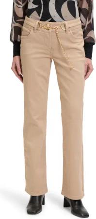 Betty Barclay Weite Jeans "Betty Barclay Damen Flared Cut-Jeans mit Gürtel"