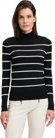 Betty Barclay Strickpullover "Betty Barclay Damen Rollkragenpullover langarm", (1 tlg.), Kragen