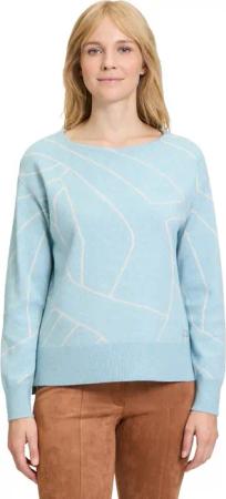 Betty Barclay Strickpullover "Betty Barclay Damen Strickpullover mit Jacquard", (1 tlg.), Jacquard