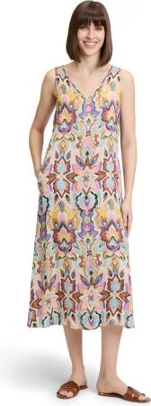 Vera Mont Sommerkleid "Vera Mont Damen Sommerkleid mit V-Ausschnitt", Druck