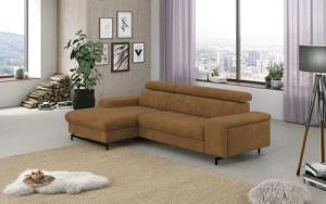 COTTA Ecksofa Emma L-Form, mit Kopfteilverstellung,