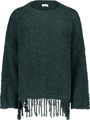 Cartoon Strickpullover "Cartoon Damen Strickpullover mit Fransen", (1 tlg.), Fransen