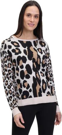 Betty Barclay Strickpullover "Betty Barclay Damen Feinstrickpullover mit Jacquard", (1 tlg.), Jacquard