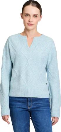 Betty&Co Strickpullover "Betty & Co Damen Strickpullover mit überschnittenen Ärmeln", (1 tlg.), Struktur