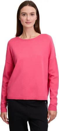 Cartoon Strickpullover "Cartoon Damen Strickpullover mit Rundhalsausschnitt", (1 tlg.), Color Blocking