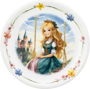 Seltmann Weiden Frühstücksteller "Compact - Prinzessin", (1 St.), rund 19 cm