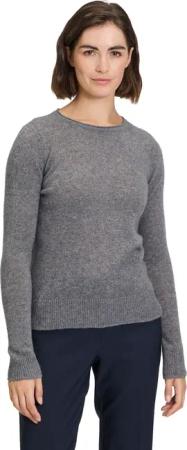 Betty Barclay Strickpullover "Betty Barclay Damen Kaschmir-Pullover mit Rundhalsausschnitt", (1 tlg.), Strick