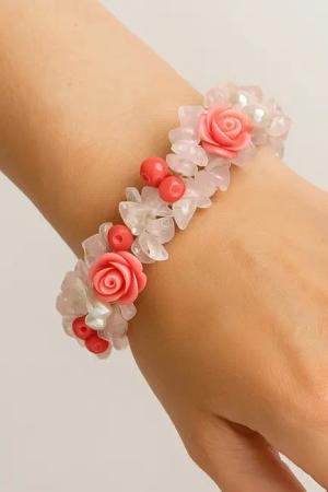COLLEZIONE ALESSANDRO Armband "Rosabella", (1 tlg.)