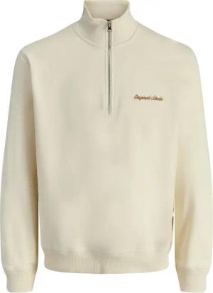 Jack & Jones Herren Sweatshirt JORNORREBRO EMB SWEAT HIGH NECK - Relaxed Fit