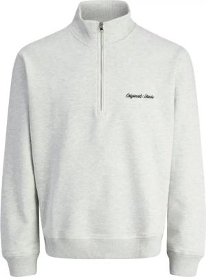 Jack & Jones Herren Sweatshirt JORNORREBRO EMB SWEAT HIGH NECK - Relaxed Fit