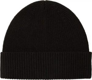TOM TAILOR Jungen Beanie Mütze, schwarz, Uni, Gr. ONESIZE