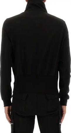 Rick Owens - Asymmetrical Zipper Sweatshirt - Größe XL - schwarz