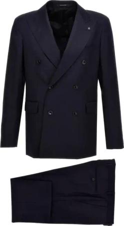 Tagliatore - Vesuvio' Dress - Größe 46 - blau