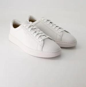 Boss Schuhe - Kieran_Tenn_algr Glattleder (Weiß, Gr. 42)