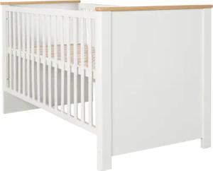 roba Kombi-Kinderbett »Ava« - 78x143x83,5cm - weiß - Holz / Eichenholz / Holz
