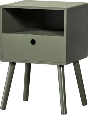 Tchibo - Woood Nachttisch »Ozzy« - 36x30x53cm - grün -