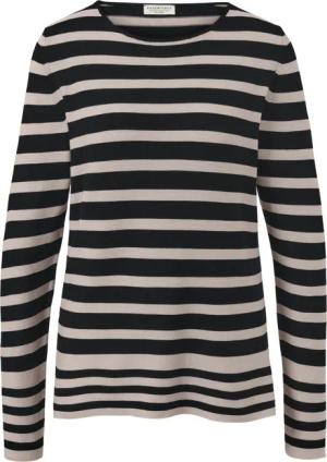 Tchibo - Gestreifter Feinstrickpullover - Damen - Gr. S - schwarz/gestreift