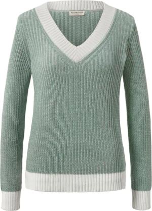 Tchibo - Rippstrick-Pullover - Damen - Gr. L - weiß
