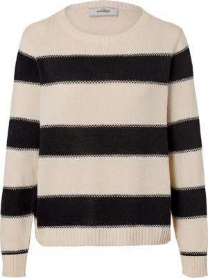 Tchibo - Strickpullover - Damen - Gr. L - weiß/gestreift