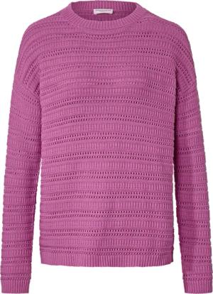 Pullover mit Ajour-Muster - Damen - Gr. XL - rosa