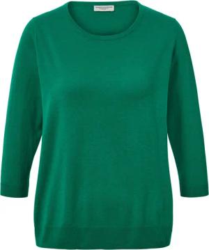 Tchibo - Feinstrickpullover mit Seide - Damen - Gr. S - grün