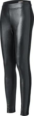 Tchibo - Hose im Materialmix - Damen - Gr. XS - schwarz