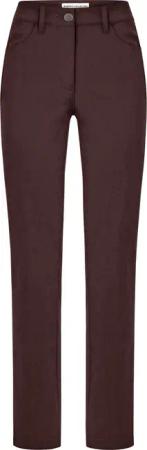 Tchibo - Bengalin-Hose - Damen - Gr. 36 - dunkelbraun