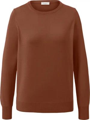 Tchibo - Merino-Feinstrickpullover - Damen - Gr. XL - cognac