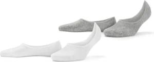 Tchibo - 2 Paar Sneaker-Füßlinge - Damen - Gr. 38-40 - weiß