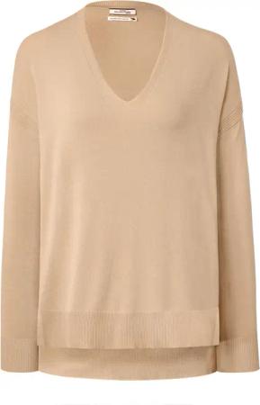 Tchibo - Feinstrick-Pullover - Damen - Gr. M - beige
