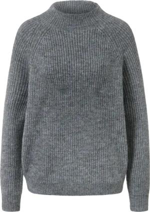 Tchibo - Strickpullover mit Stehkragen - Damen - Gr. XL - grau