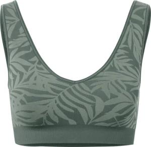 Tchibo - Seamless-Sport-Bustier - Damen - Gr. M - grün/jacquard