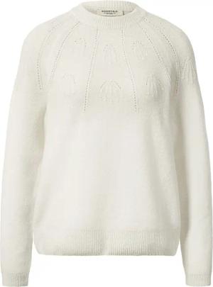 Tchibo - Strickpullover mit Wolle - Damen - Gr. S - weiß