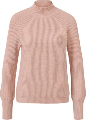 Tchibo - Strickpullover mit Stehkragen - Damen - Gr. L - rosé