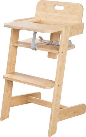 roba Babyhochstuhl - 45x50x86cm - naturfarben - Holz / Holz