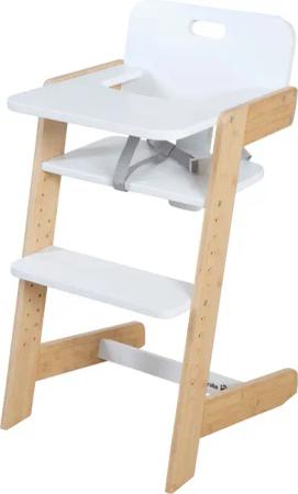 roba Babyhochstuhl - 45x50x86cm - weiß - Holz / Holz