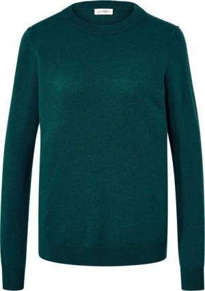 Tchibo - Feinstrickpullover mit Cashmere - Damen - Gr. XXL - dunkelgrün