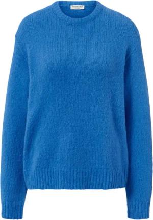 Tchibo - Grobstrickpullover mit Wolle - Damen - Gr. L - blau