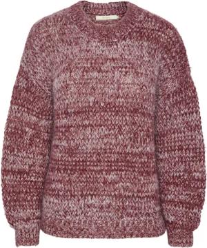 Tchibo - Grobstrick-Pullover - Damen - Gr. XL - weinrot