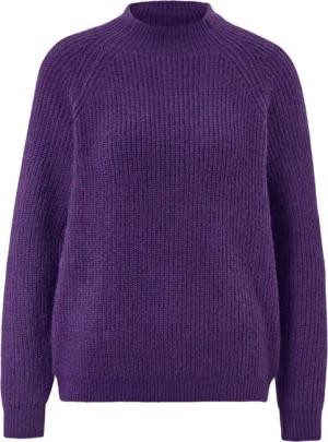 Tchibo - Grobstrickpullover mit Stehkragen - Damen - Gr. XXL - lila