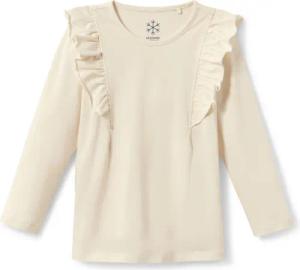 Tchibo - Kinder-Langarmshirt - Mädchen - Gr. 110/116 - creme