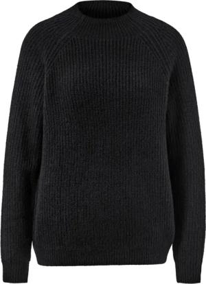 Tchibo - Grobstrickpullover mit Stehkragen - Damen - Gr. L - schwarz