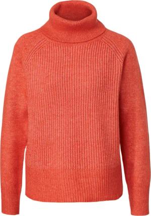 Tchibo - Grobstrickpullover mit Rollkragen - Damen - Gr. S - orange