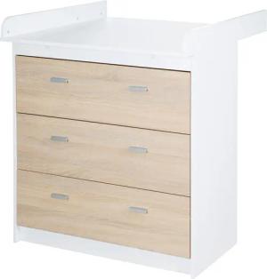 roba Wickelkommode »Gabriella« - 88,5x75x98,5cm - braun - Holz / Kunststoff