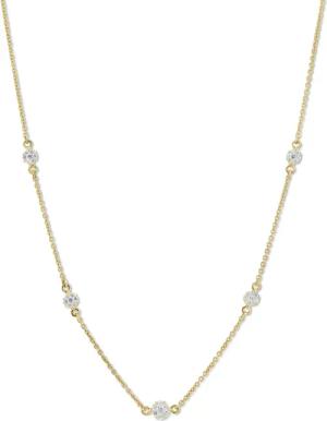 Tchibo - 585 Gold Collier - weiß