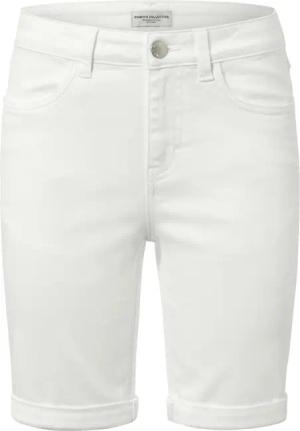 Tchibo - Bermuda Colored Jeans – Fit »Lea« - Damen - Gr. 42 - creme