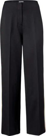 Tchibo - Jerseyhose mit Galonstreifen - Damen - Gr. 36 - schwarz
