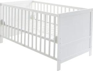 roba Kombi Kinderbett - 78x142x78cm - weiß - Holz / Holz