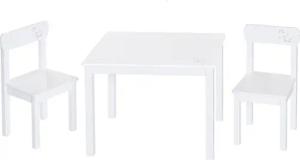 roba Kindersitzgruppe »Little Stars« - 67,5x51x52,5cm - weiß - Holz / Holz